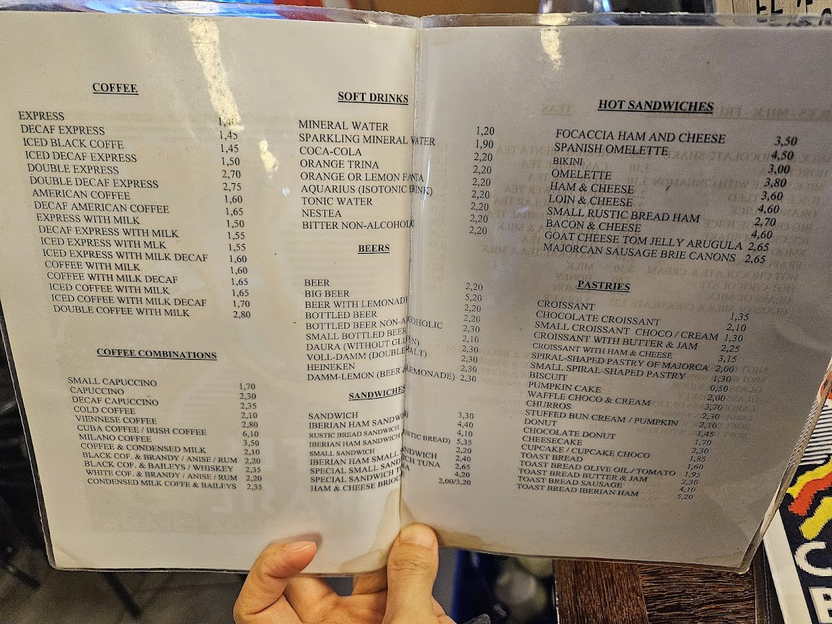 Bracafè Menu - Image 2